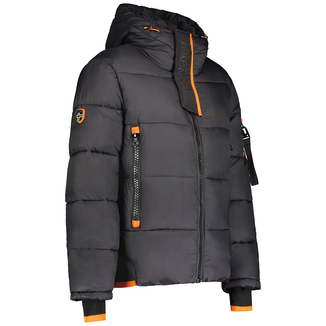 Parka Hombre Calix Negro / Rojo - Image 3