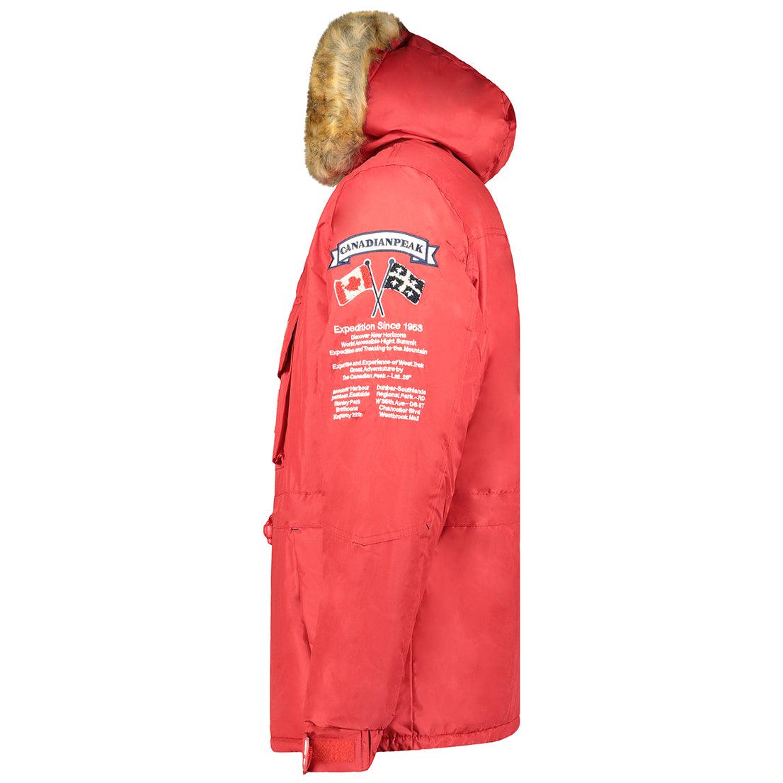 Parka De Hombre Bonopeak Rojo - Image 4