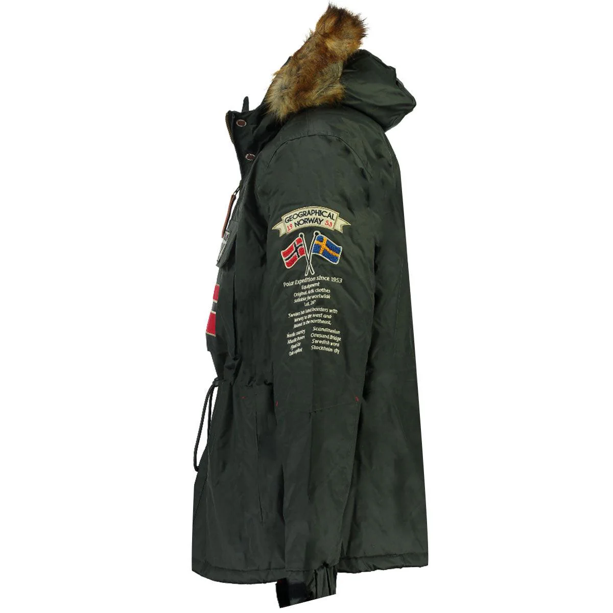 Parka De Niño Boomerang Gris Oscuro - Image 3