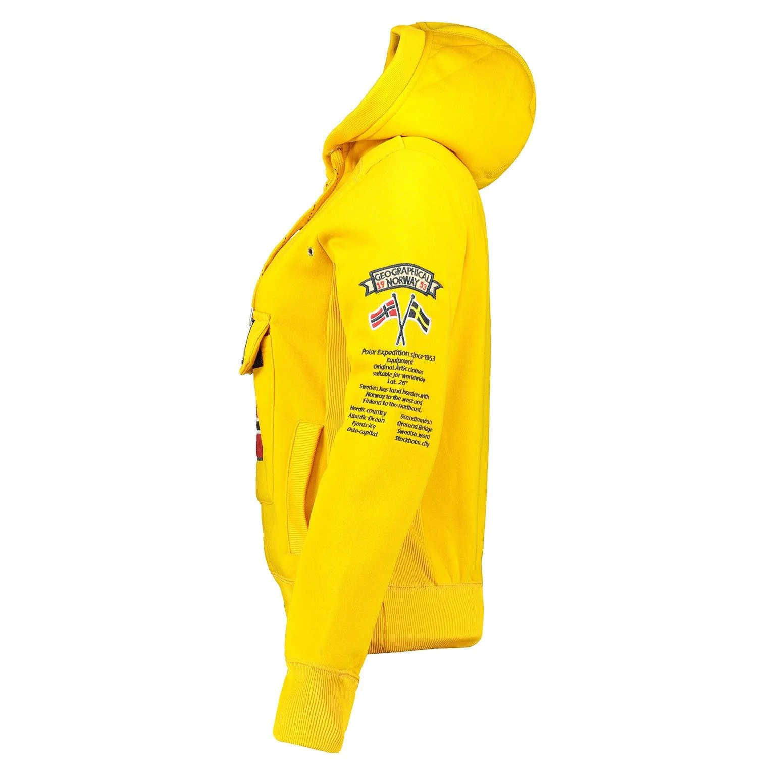 Sudadera Mujer Gymclass Amarillo - Image 3